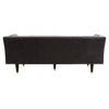 Hudson Three Seater Sofa With Flared Arms