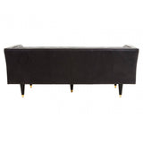 Hudson Three Seater Sofa With Flared Arms