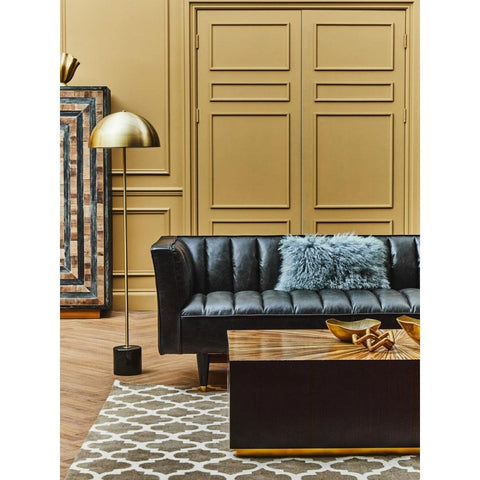 Hudson Three Seater Sofa With Flared Arms