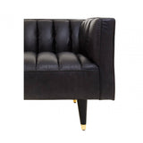 Hudson Three Seater Sofa With Flared Arms
