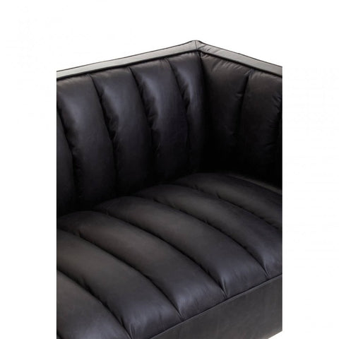Hudson Three Seater Sofa With Flared Arms