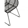 Brixton Black Natural Rattan Chair