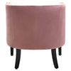 Elyse Pink Velvet Studded Chair