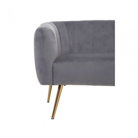 Elyse Two Seat Velvet Sofa