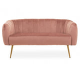 Elyse Two Seat Velvet Sofa