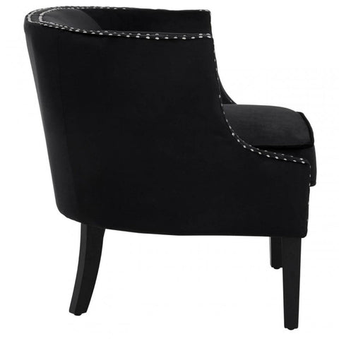 Elyse Velvet Studded Chair