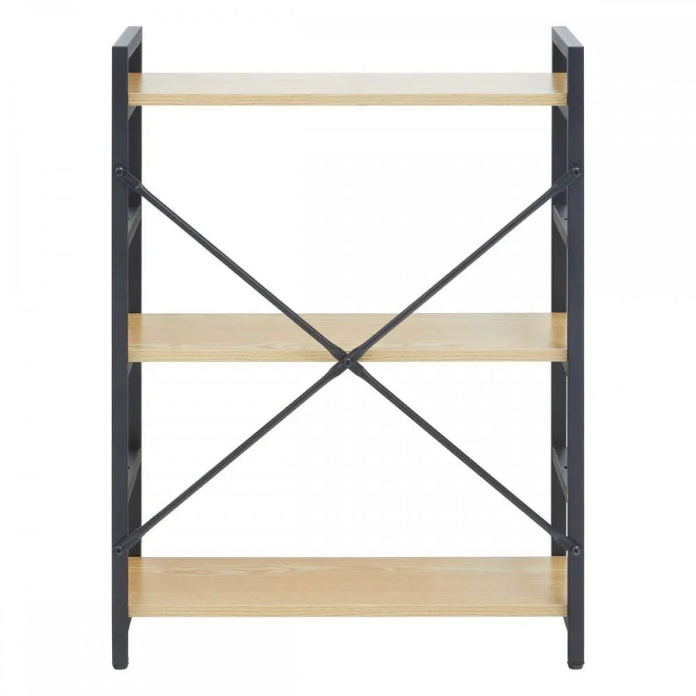 Marlow 3 Tiered Light Yellow Shelf Unit