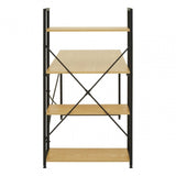 Marlow Light Yellow Desk With Shelves