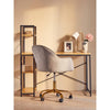 Marlow Light Yellow Desk With Shelves
