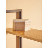 Marlow Light Yellow Desk With Shelves