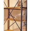 Marlow Light Yellow Desk With Shelves