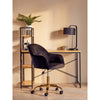 Marlow Light Yellow Desk With Shelves