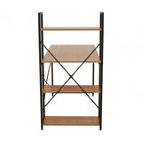 Marlow Red Pomelo Desk With Shelves