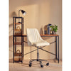 Marlow Red Pomelo Desk With Shelves