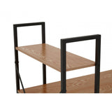 Marlow Red Pomelo Desk With Shelves