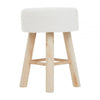 Marlow White Cotton Rope Stool