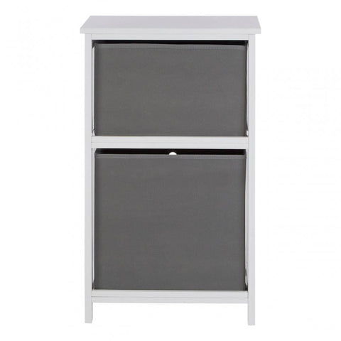Marlow 2 Fabric Drawers Cabinet