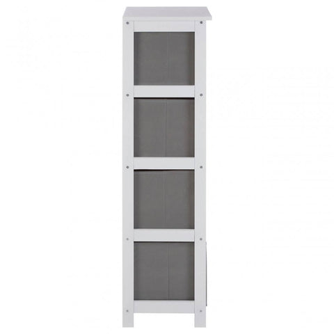 Marlow 4 Grey Fabric Drawers Cabinet