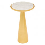 Mino Large Gold Accent Table