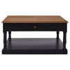 Arden 1 Drawer Black Coffee Table