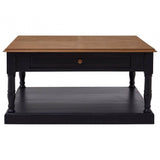 Arden 1 Drawer Black Coffee Table