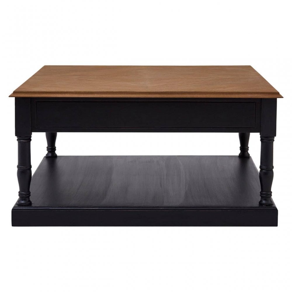 Arden 1 Drawer Black Coffee Table