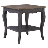Arden Dark Grey Single Shelf Console Table