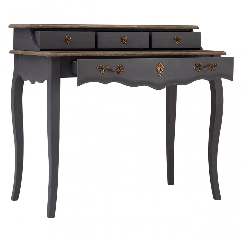 Arden Dark Grey Writing Desk