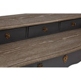 Arden Dark Grey Writing Desk