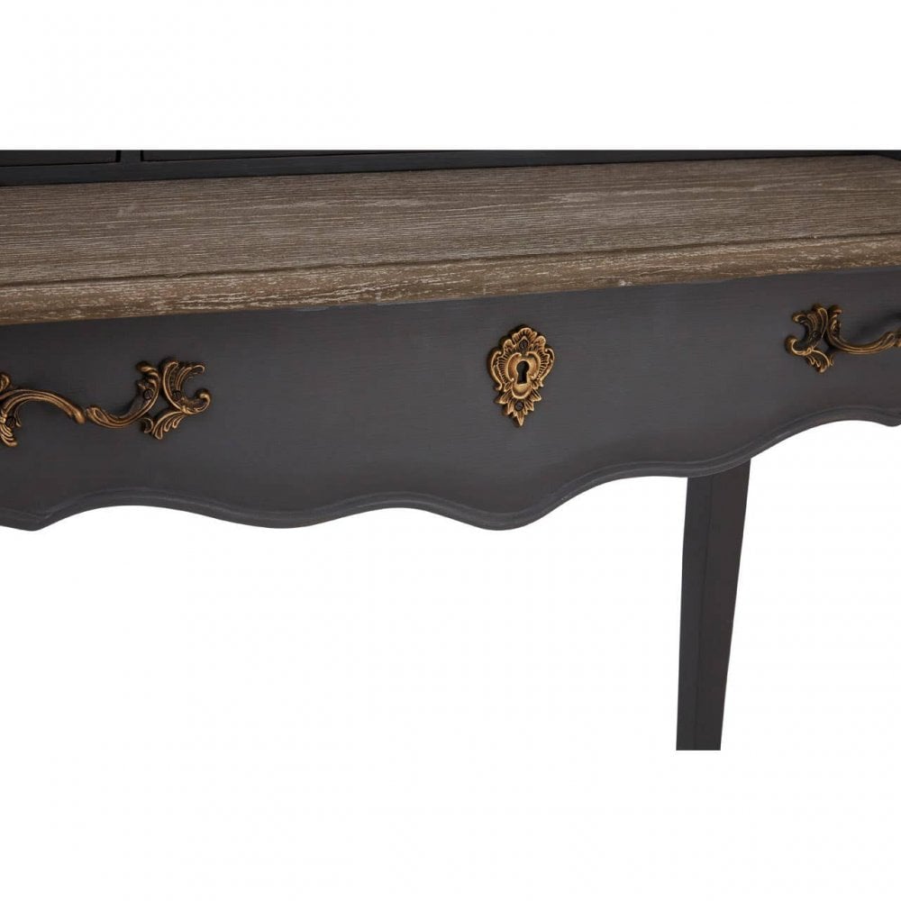 Arden Dark Grey Writing Desk