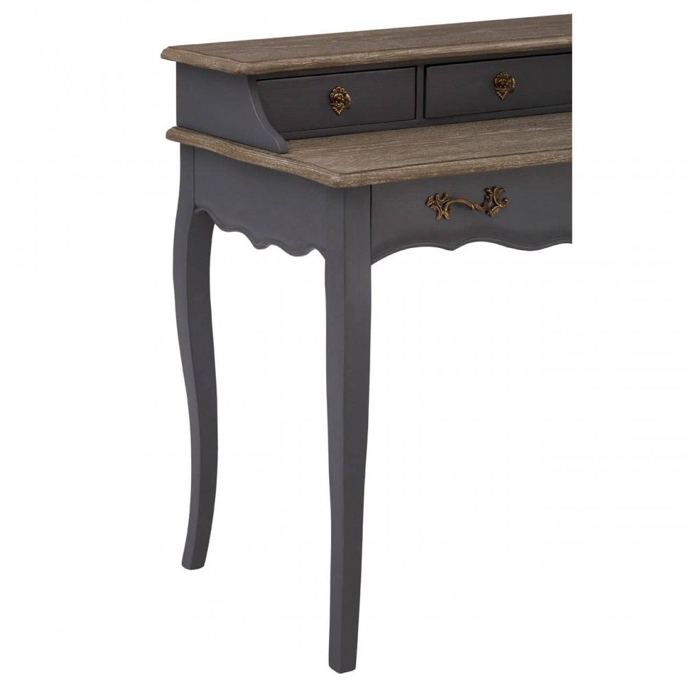 Arden Dark Grey Writing Desk