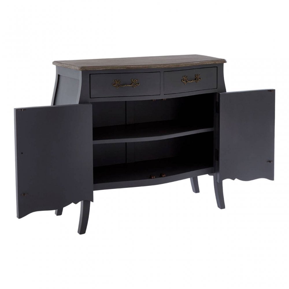 Arden Two Door Dark Grey Sideboard