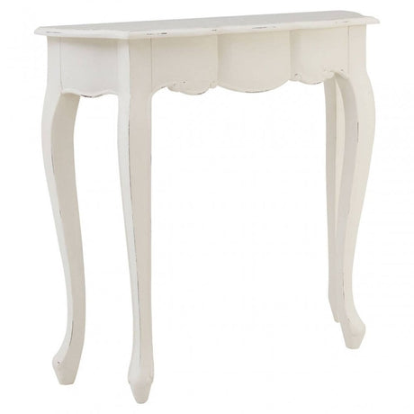 Arden White Console Table