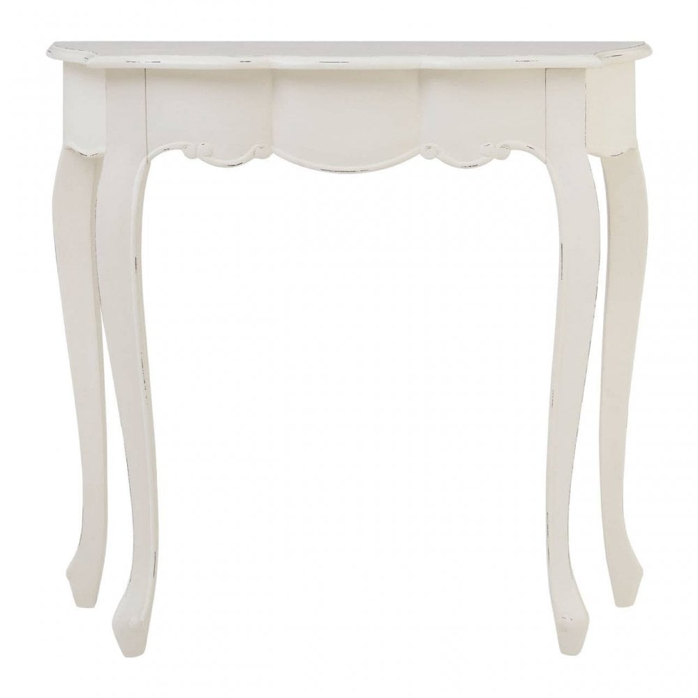 Arden White Console Table