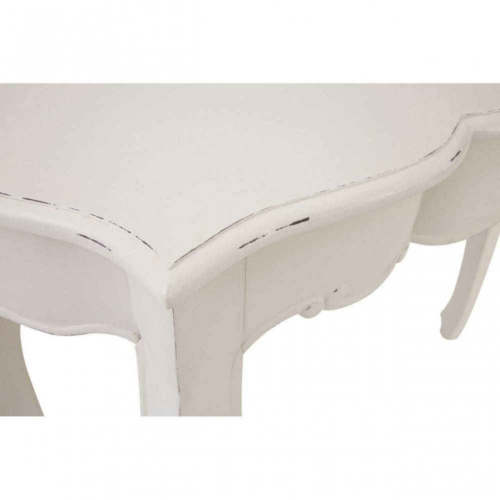 Arden White Console Table