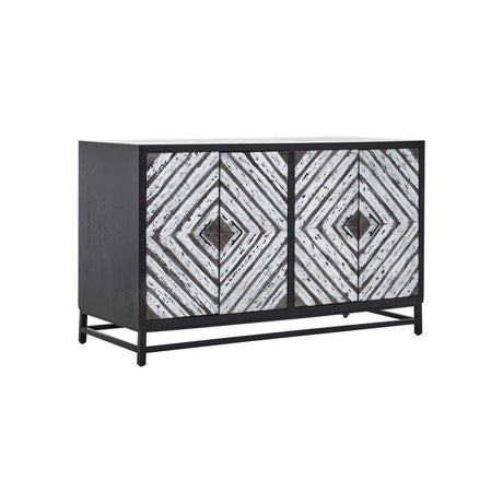 Palmera Four Door Internal Shelf Storage Sideboard