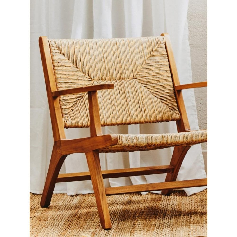 Monroe Natural Rattan Armchair