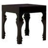 Winston Black High Gloss Finish Side Table