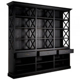 Elmwood 3 Drawers Bookcase