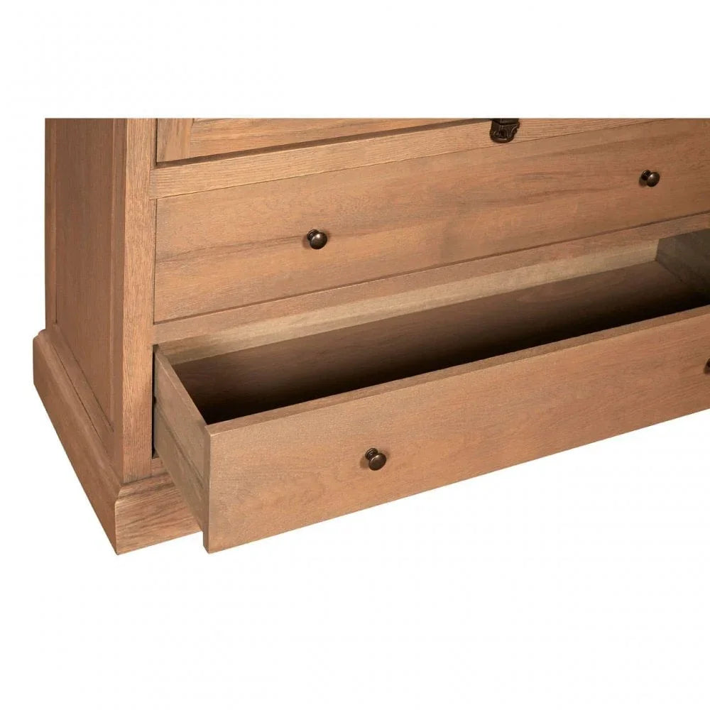 Elmwood American Oak Cabinet