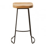 Elmwood Grey Oak Bar Stool