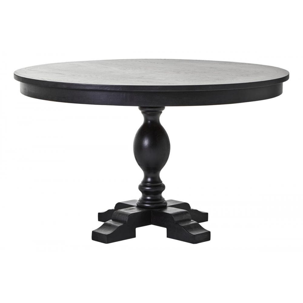 Elmwood Oak Wood Round Table