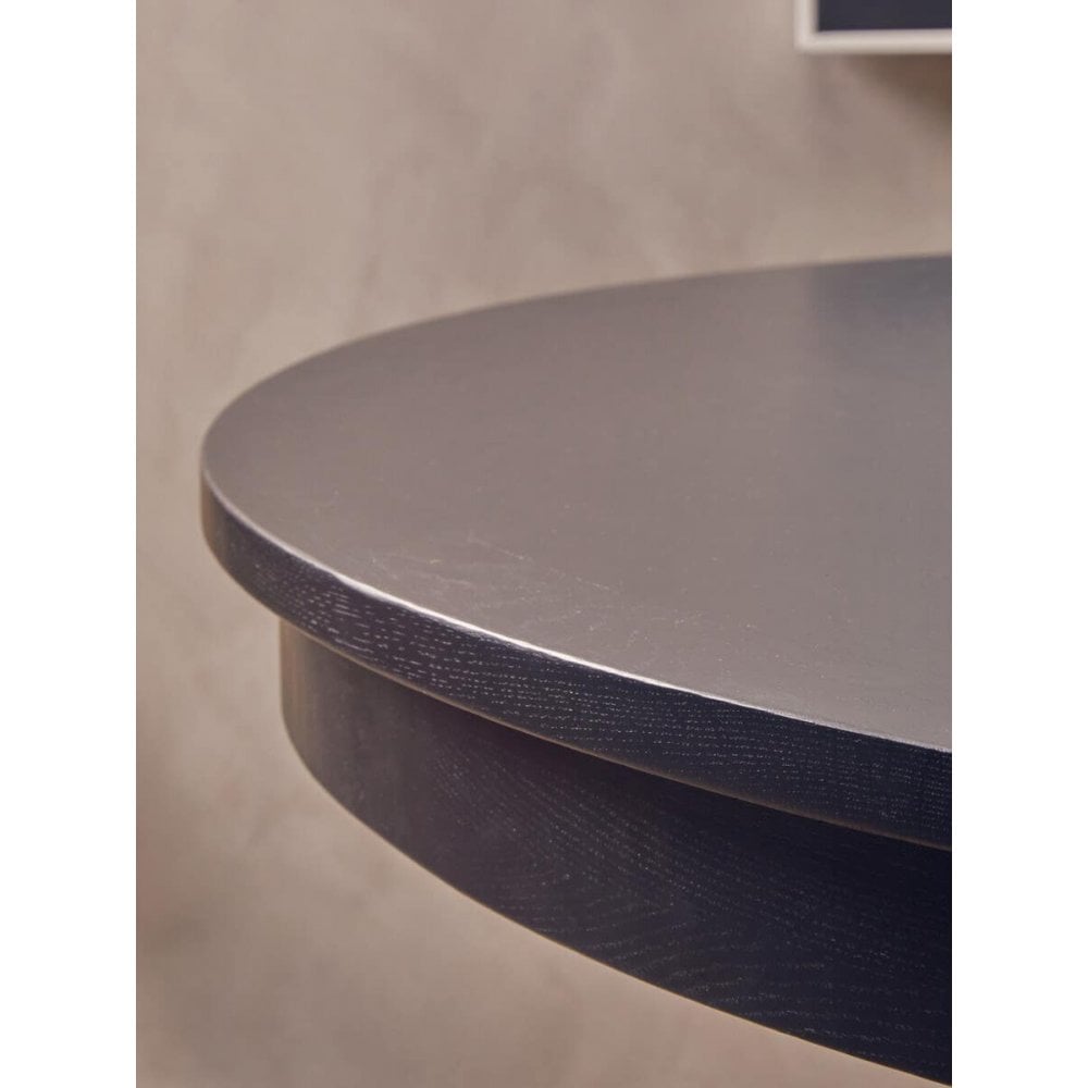 Elmwood Oak Wood Round Table