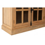Elmwood Oak Wood Sideboard