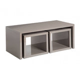 Marlow Dark Grey High Gloss Coffee Table