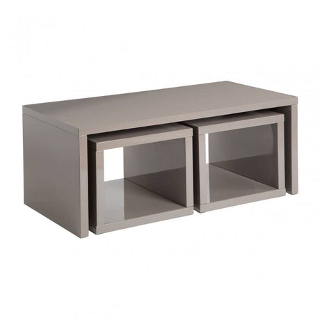 Marlow Dark Grey High Gloss Coffee Table