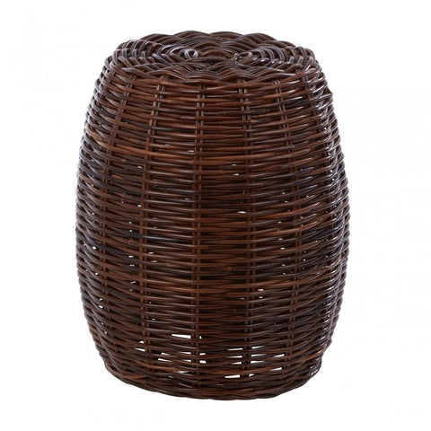 Monaco Natural Croco Rattan Stool