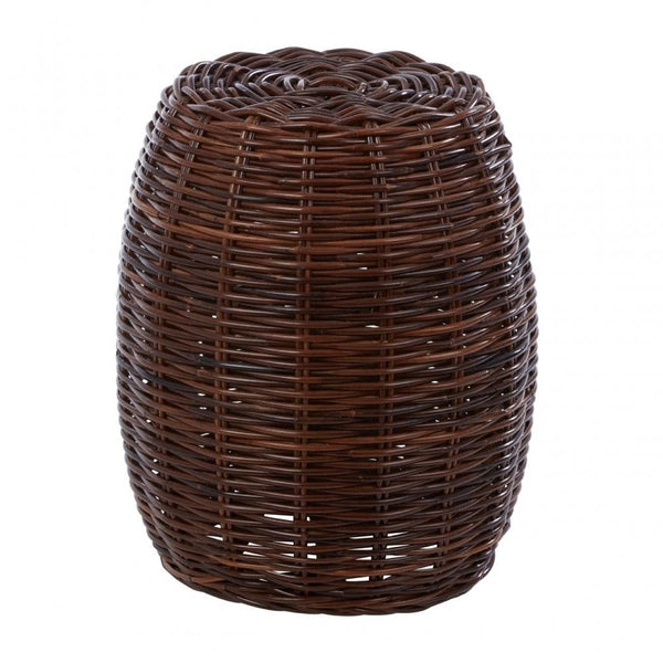 Monaco Natural Croco Rattan Stool