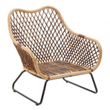 Oceana Black Iron Frame Chair