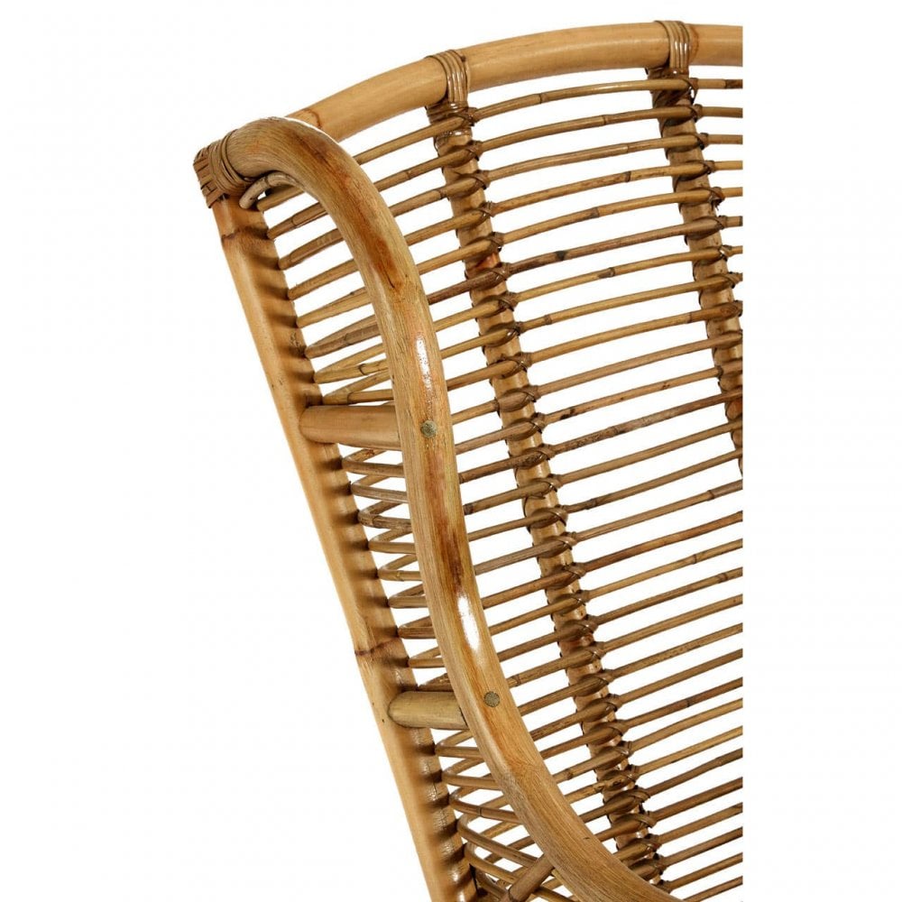 Oceana Grey Natural Kubu Rattan Chair